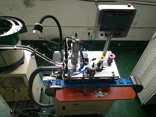 PLC Program Control USB Soldering Machine 0.5MPA  - 0.8MPA Air Source Pressure